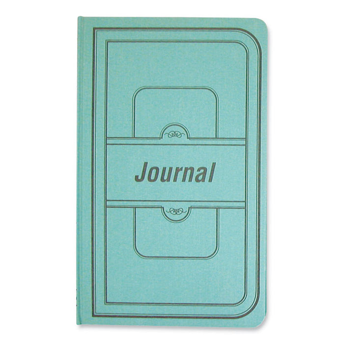 Tuff Series Accounting Journal, Single-Page 8-Column Accounting Format, Green Cover, 12 x 7.5 Sheets, 500 Sheets/Book