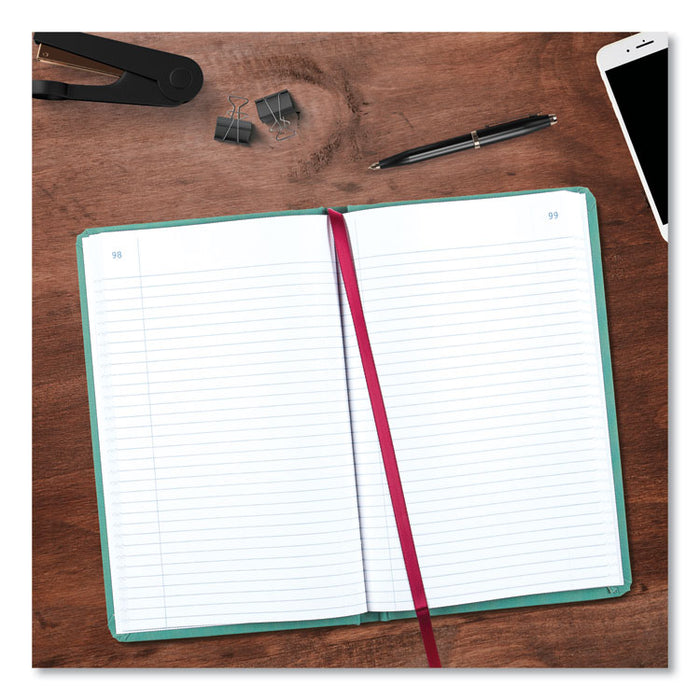 Tuff Series Record Book, Green Cover, 12 x 7.5 Sheets, 500 Sheets/Book