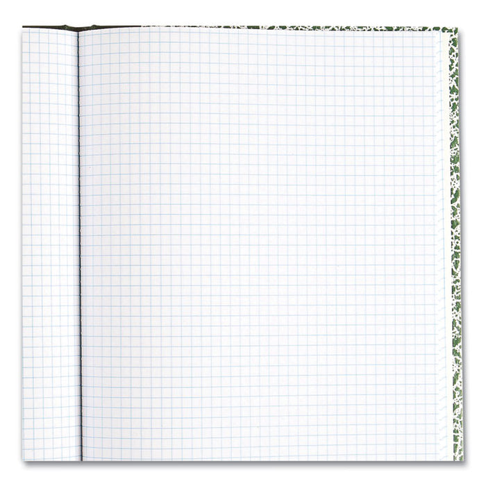 Lab Notebook, Wide/Legal Rule, Green Marble Cover, (96) 10.13 x 7.88 Sheets