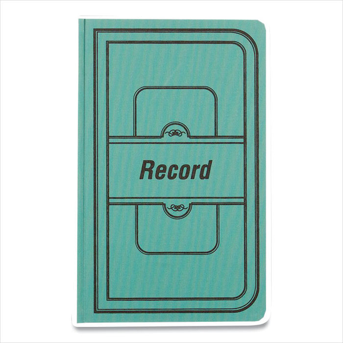 Tuff Series Record Book, Green Cover, 12 x 7.5 Sheets, 500 Sheets/Book