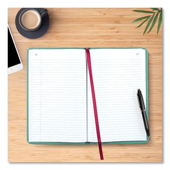 Tuff Series Record Book, Green Cover, 12 x 7.5 Sheets, 150 Sheets/Book