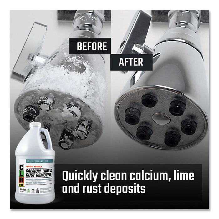 Calcium, Lime and Rust Remover, 1 gal Bottle, 4/Carton