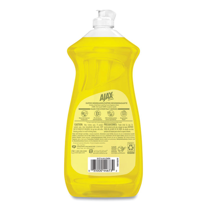 Dish Detergent, Lemon Scent, 28 oz Bottle