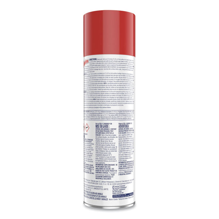 Foaming Glass Cleaner, 20 oz Aerosol Spray, 6/Carton