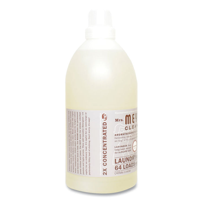 Liquid Laundry Detergent, Lavender Scent, 64 oz Bottle, 6/Carton