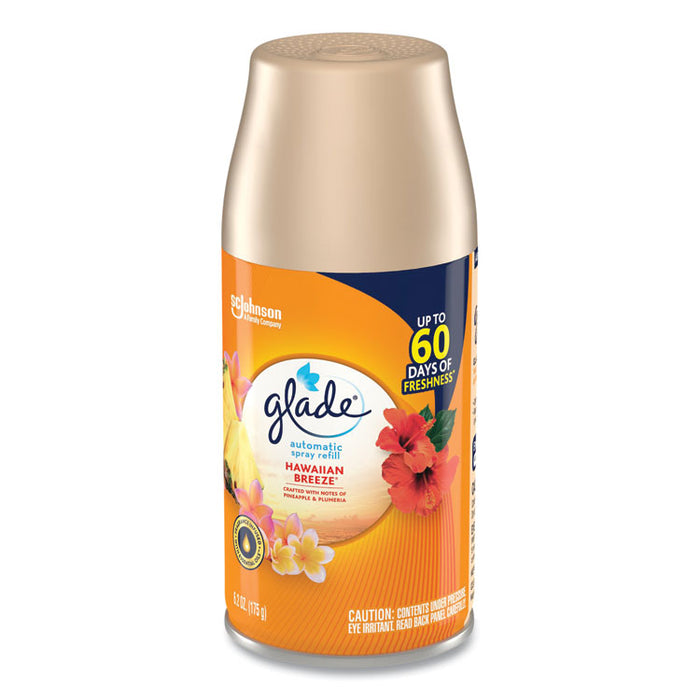 Automatic Air Freshener, Hawaiian Breeze, 6.2 oz Spray Can