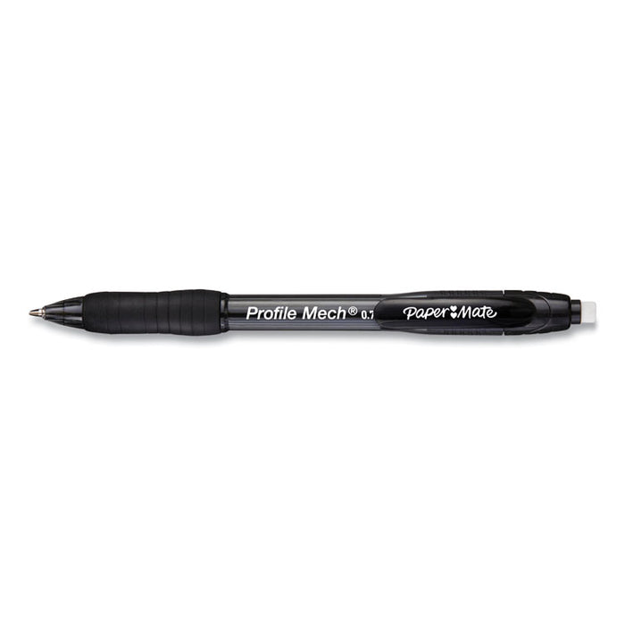 Profile Mechanical Pencils, 0.7 mm, HB (#2), Black Lead, Assorted Barrel Colors, 4/Pack