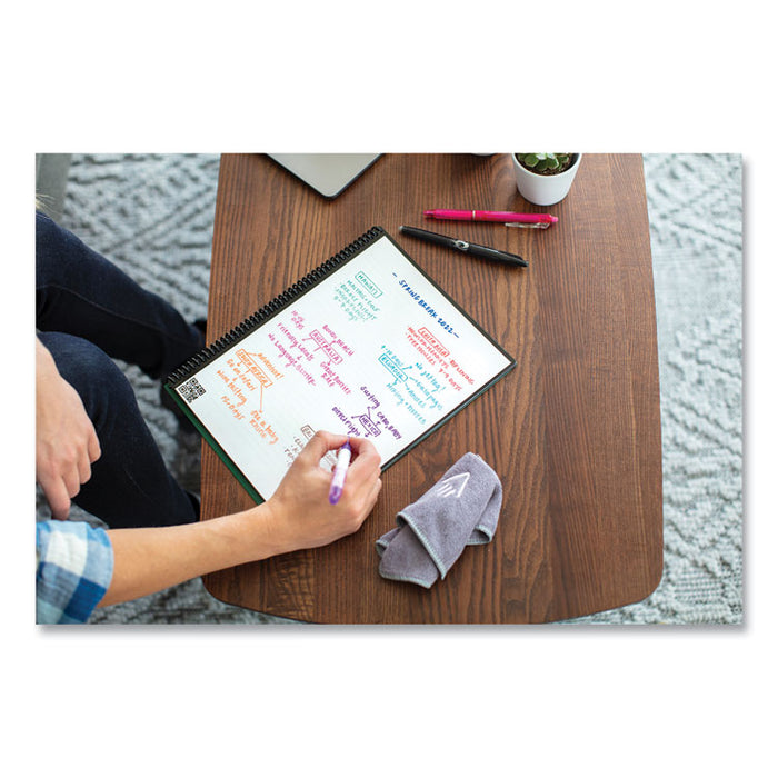 Fusion Smart Notebook, Seven Assorted Page Formats, Blue Cover, (21) 11 x 8.5 Sheets