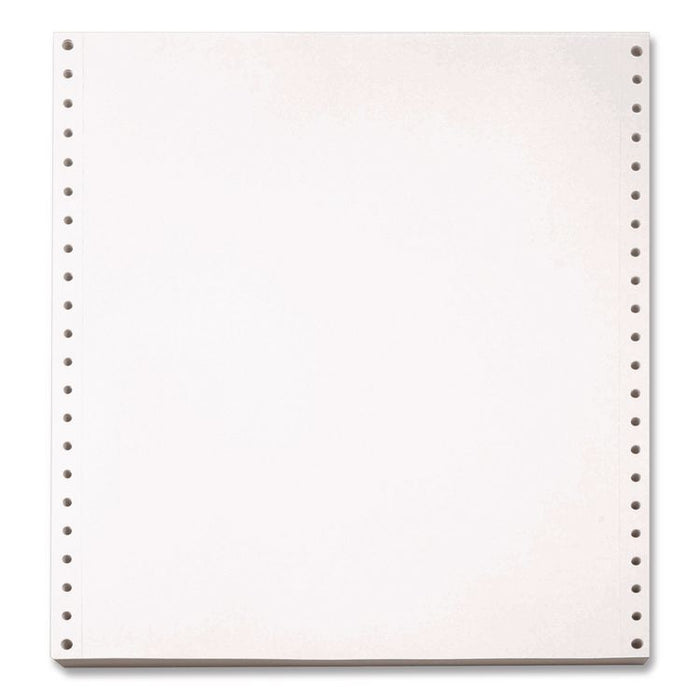 Computer Printout Paper, 1-Part, 20 lb Bond Weight, 9.5 x 11, White, 2,700/Carton