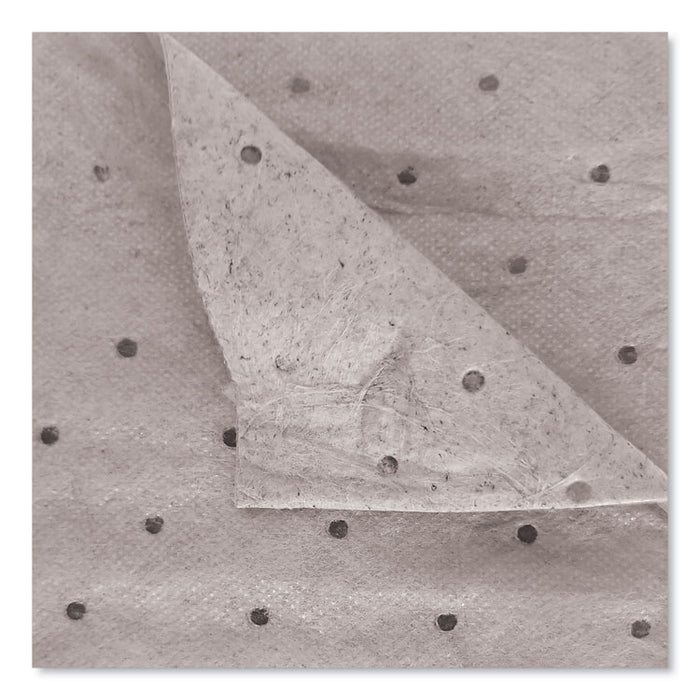 TASKBrand All Sorb Industrial Sorbent Pad, 0.24 gal, 15 x 18, 100/Carton