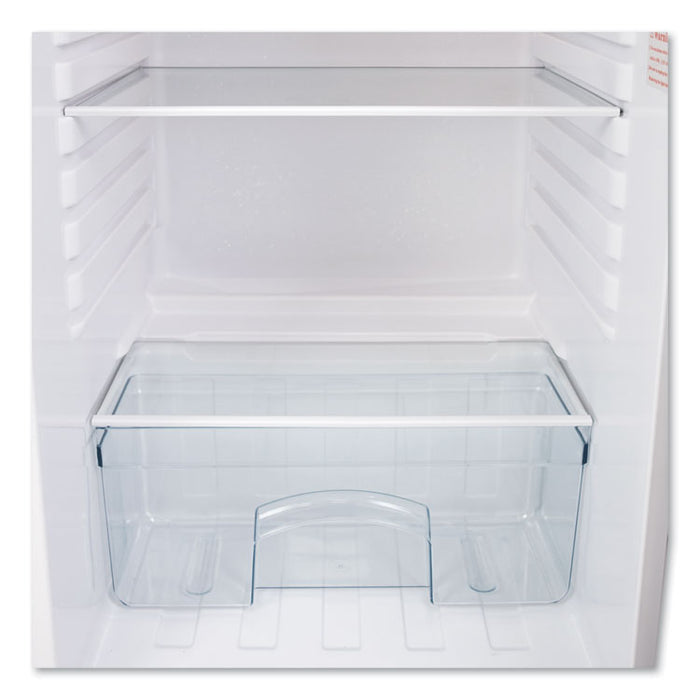 4.4 Cu.Ft. Auto-Defrost Refrigerator, 19.25 x 22 x 33, Black