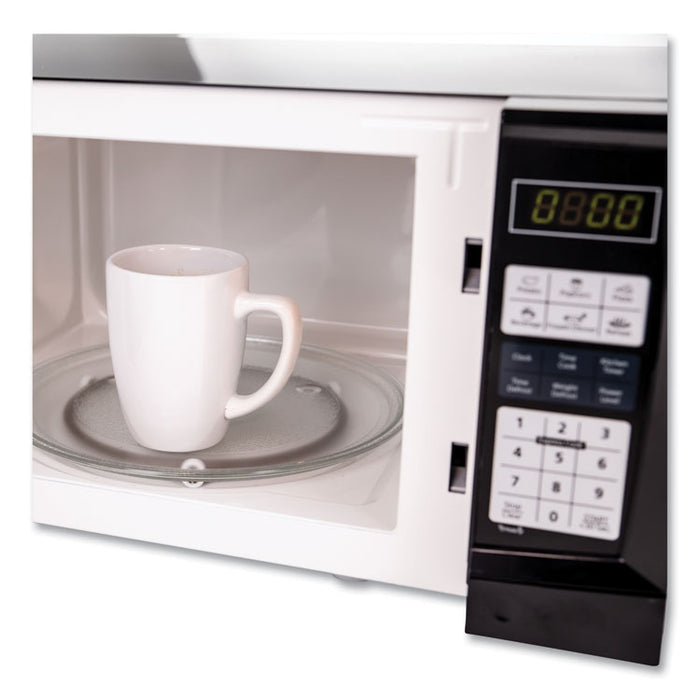 0.9 cu ft Countertop Microwave, 900 W, Black