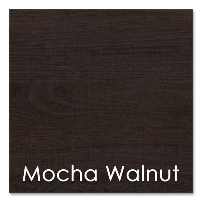 Reception Desk, 72 x 32 x 46, Mocha