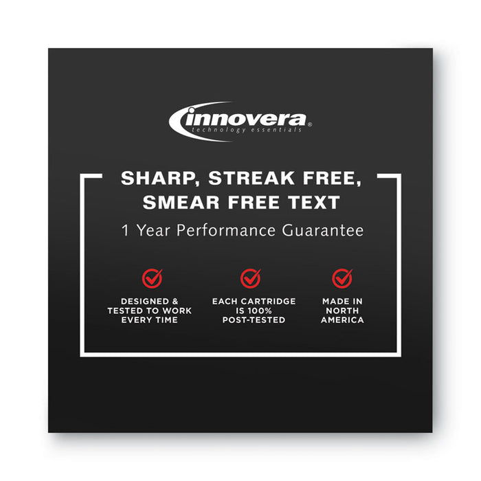 Remanufactured Black High-Yield Ink, Replacement for 972XL (F6T84AN), 10,000 Page-Yield