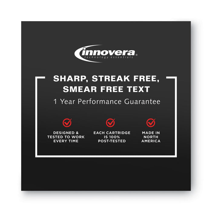 Remanufactured Black Ink, Replacement for 972 (F6T80AN), 3,500 Page-Yield
