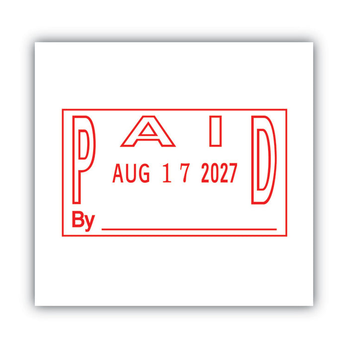 ES Dater, PAID + Date, 1 x 1.81, Red