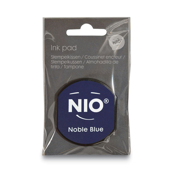 Ink Pad for NIO Stamp with Voucher, 2.75" x 2.75", Noble Blue