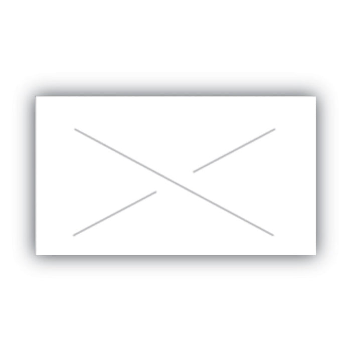 One-Line Pricemarker Labels, 0.44 x 0.81, White, 1,200/Roll, 3 Rolls/Box