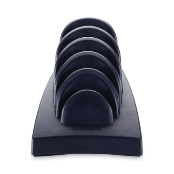 InSight Priority Puck, Holds Up to 75 Legal Size Sheets, Plastic, Blue