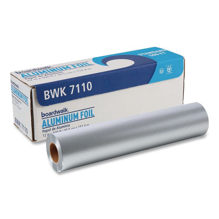Standard Aluminum Foil Roll, 63 Gauge, 12" x 500 ft