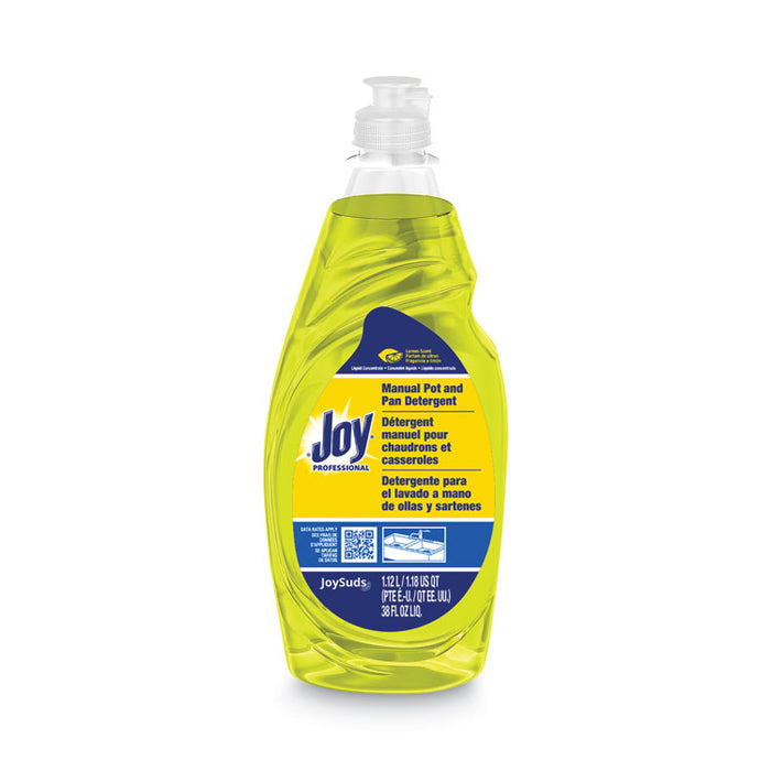 Dishwashing Liquid, Lemon Scent, 38 oz Bottle