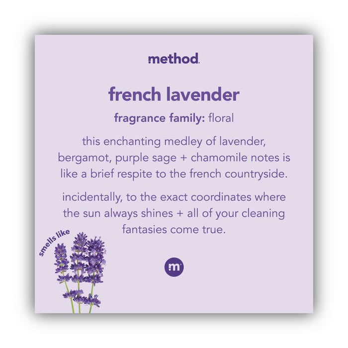 Gel Hand Wash, French Lavender Scent, 12 oz