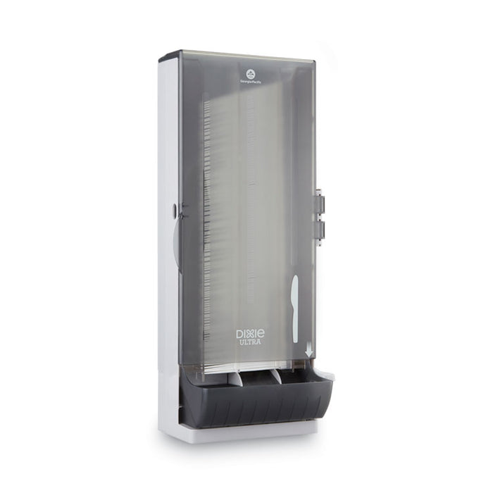 SmartStock Dining Utensil Dispenser, Holds 120 Knives, 10 x 8.78 x 24.75, Smoke