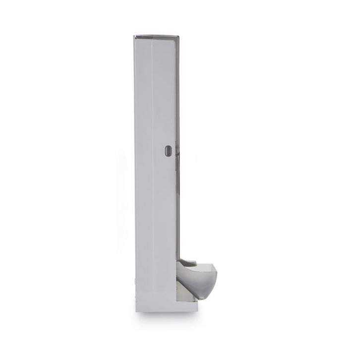 SmartStock Dining Utensil Dispenser, Holds 120 Forks, 10 x 8.78 x 24.75, Smoke