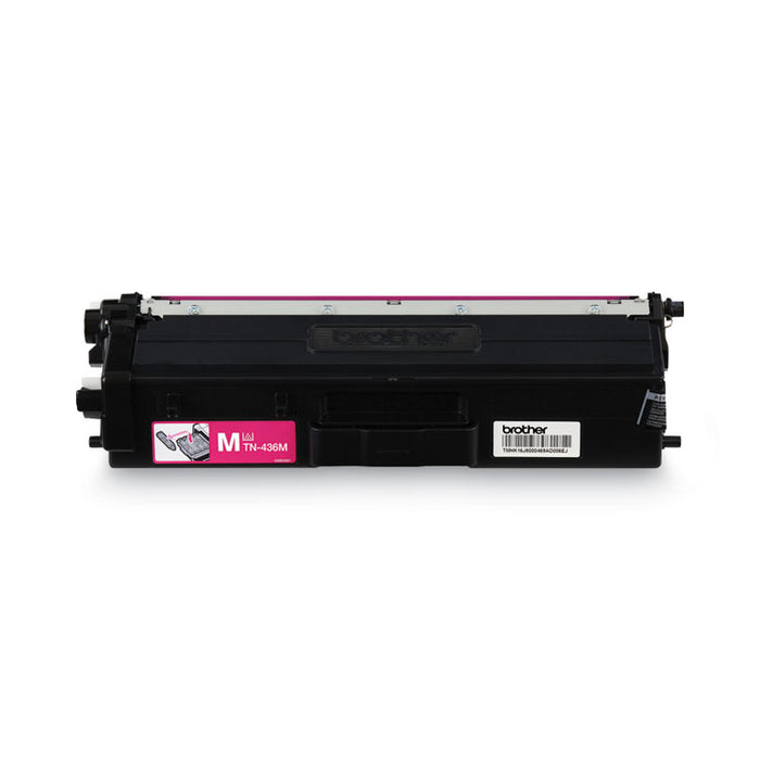 TN436M Super High-Yield Toner, 6,500 Page-Yield, Magenta
