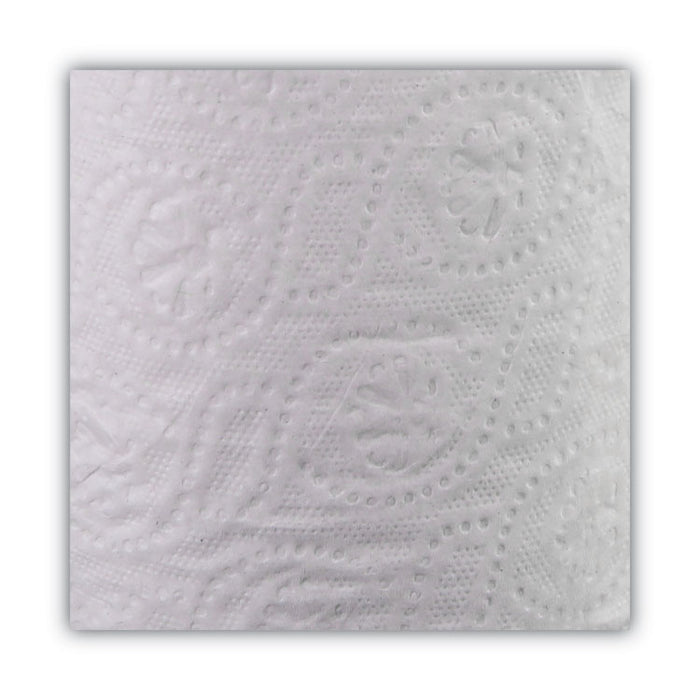 Two-Ply Toilet Tissue, Septic Safe, White, 500 Sheets/Roll, 96 Rolls/Carton