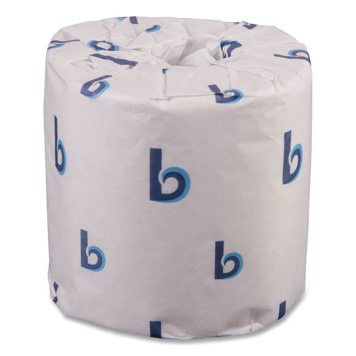 Two-Ply Toilet Tissue, Septic Safe, White, 400 Sheets/Roll, 96 Rolls/Carton
