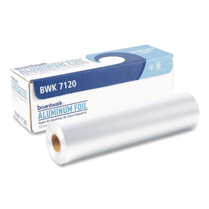 Heavy-Duty Aluminum Foil Roll, 87 Gauge, 12" x 500 ft