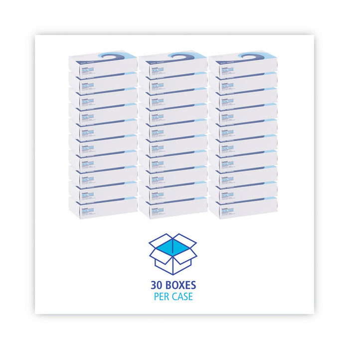 Office Packs Facial Tissue, Flat Box, 2-Ply, White, 100 Sheets/Box, 30 Boxes/Carton