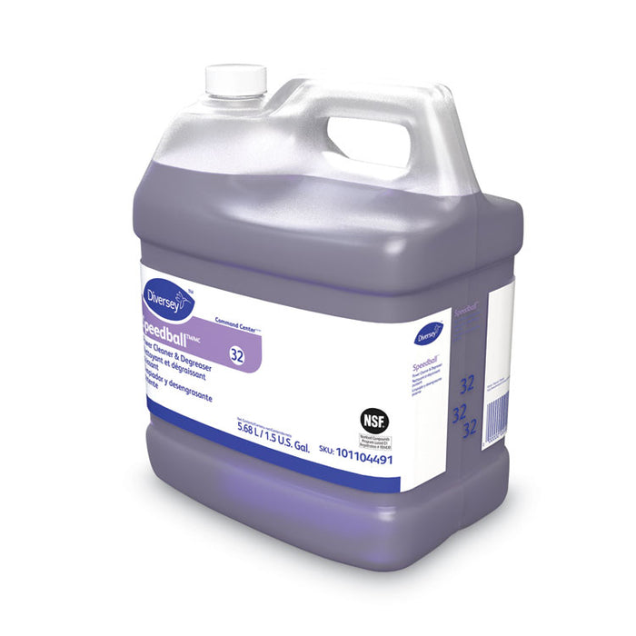 Speedball Power Cleaner and Degreaser, 1.5 gal, Bottle, 2/Carton