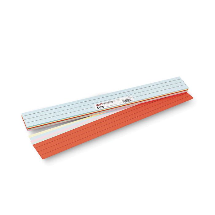 Sentence Strips, 24 x 3, Assorted Colors, 100/Pack