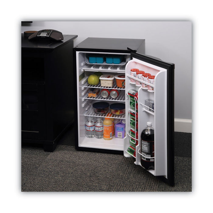 3.2 Cu. Ft. Refrigerator with Chiller Compartment, Black