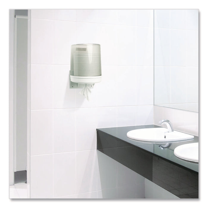 Center-Pull Roll Towels, 2-Ply, 10 x 7.6, White, 600/Roll, 6/Carton