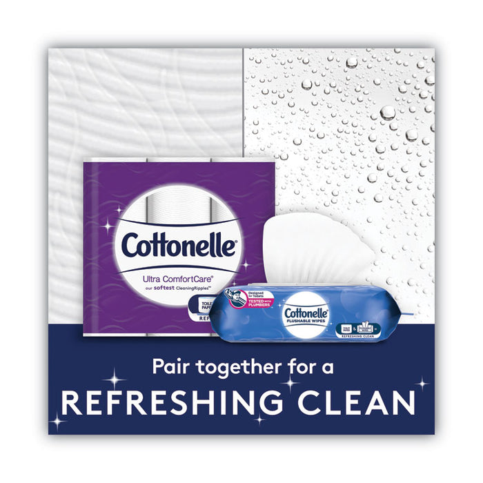 Ultra ComfortCare Toilet Paper, Soft Bath Tissue, Mega Rolls, Septic Safe, 2-Ply, White, 284 Sheets/Roll, 12 Rolls/Pack
