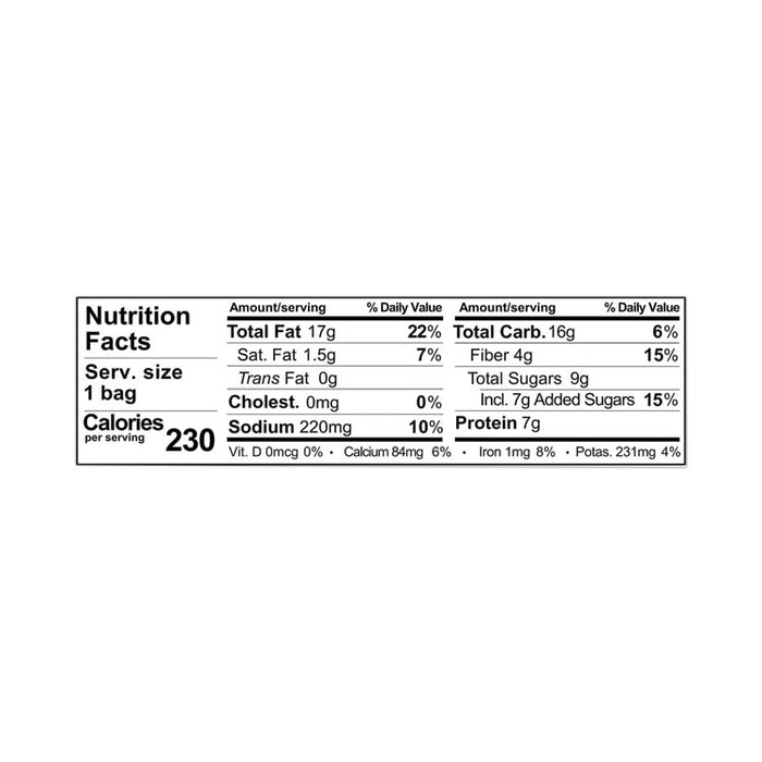 Glazed Mixes, Honey Glazed Almond, 1.5 oz, 18/Carton