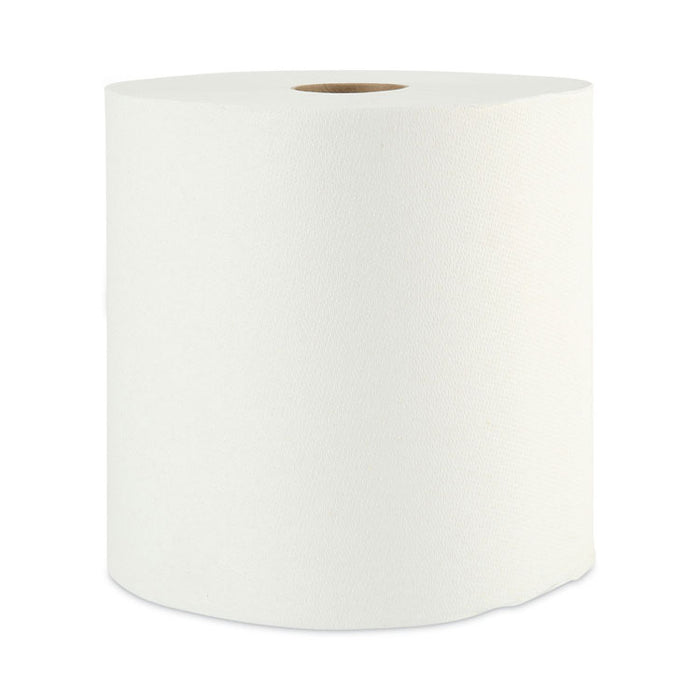 Boardwalk Xtra Roll Towels, 1-Ply, 8" x 800 ft, White, 6 Rolls/Carton