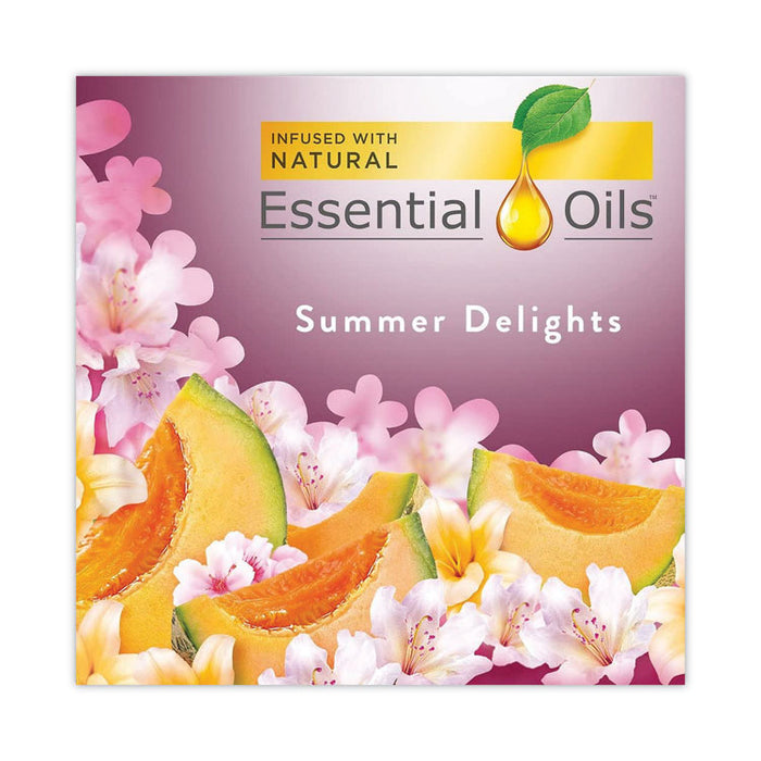 Scented Oil Refills, Summer Delights, 0.67 oz, 2/Pack, 6 Packs/Carton