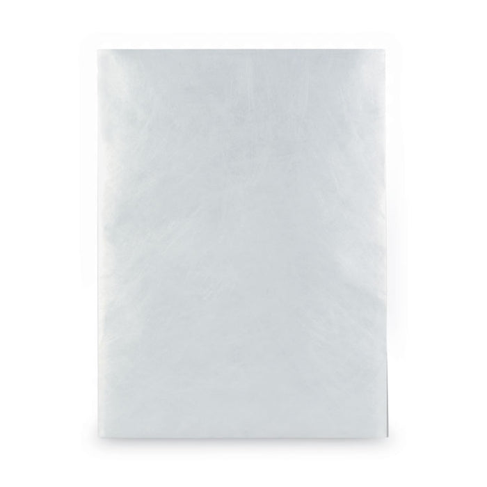 Lightweight 14 lb Tyvek Catalog Mailers, #10 1/2, Square Flap, Redi-Strip Adhesive Closure, 9 x 12, White, 50/Box