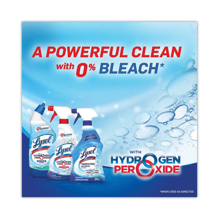 Toilet Bowl Cleaner with Hydrogen Peroxide, Ocean Fresh Scent, 24 oz Angle-Neck Bottle, 2/Pack