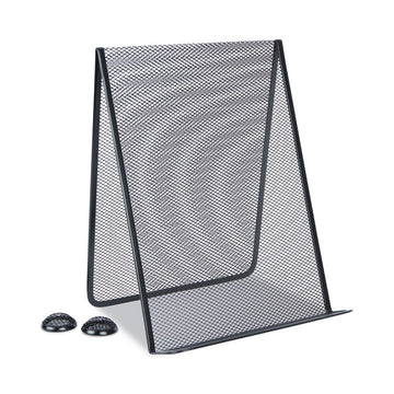 Metal Mesh Document Holder, Holds Up to 35 Letter Size Sheets, Metal, Black