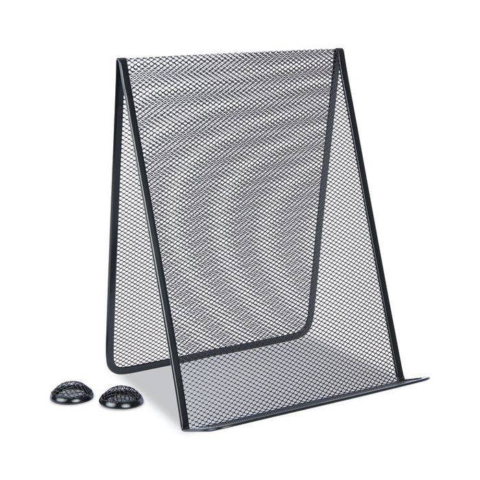 Metal Mesh Document Holder, Holds Up to 35 Letter Size Sheets, Metal, Black