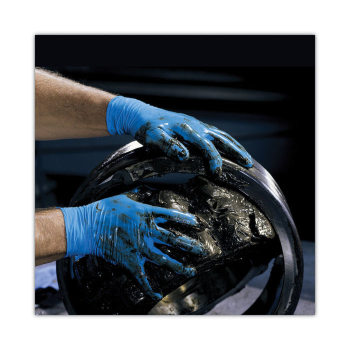 G10 2PRO Nitrile Gloves, Powder-Free, X-Small, 6 mil Thick, 9.5" Long, Blue, 100/Box, 10 Boxes/Carton