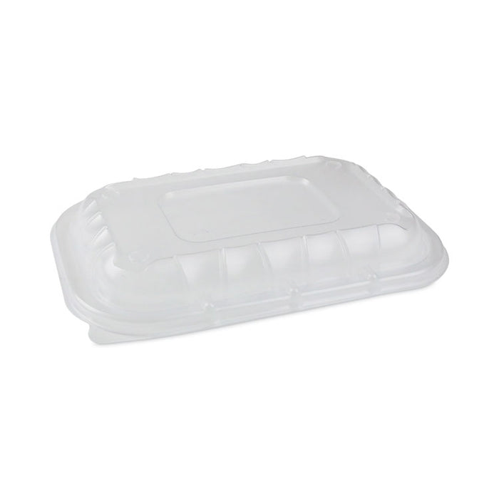 EarthChoice Entree2Go Takeout Container Vented Lid, 8.7 x 5.8 x 1, Clear, Plastic, 300/Carton