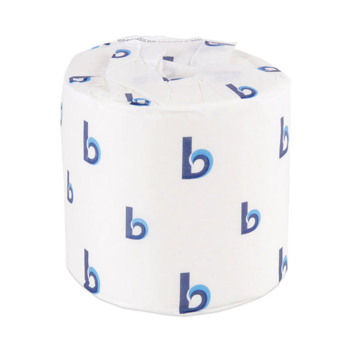 One-Ply Toilet Tissue, Septic Safe, White, 1,000 Sheets/Roll, 96 Rolls/Carton