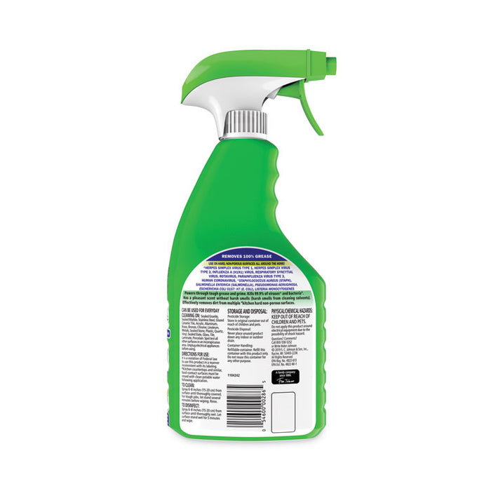 Disinfectant Multi-Purpose Cleaner Fresh Scent, 32 oz Spray Bottle, 8/Carton