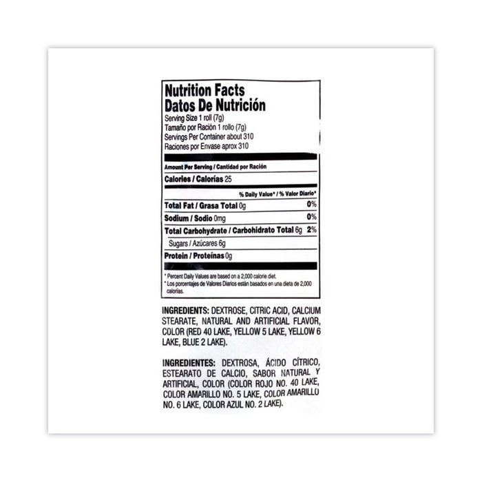 Smarties Candy Rolls, 5 lb Bag